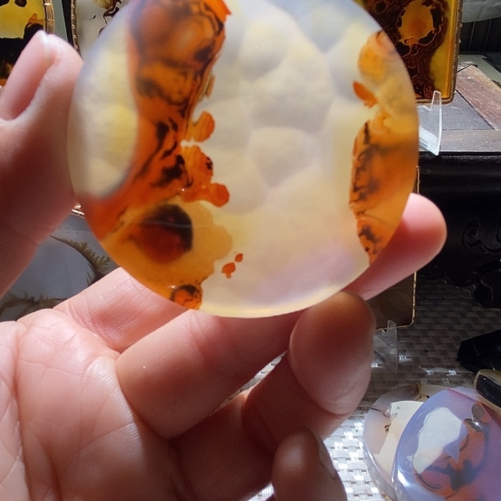 玛瑙/玉髓未镶嵌颈饰