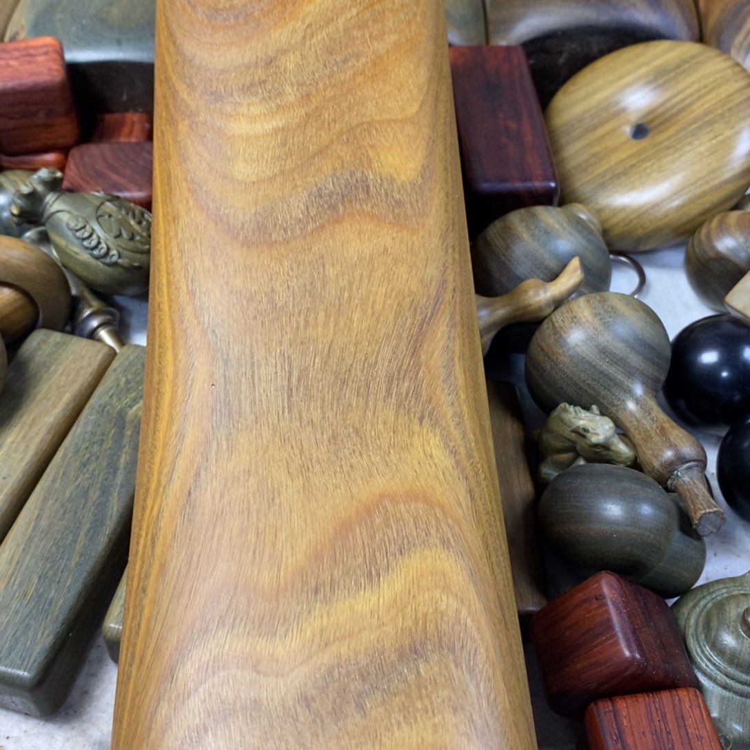 陶瓷绿檀木制工艺品280