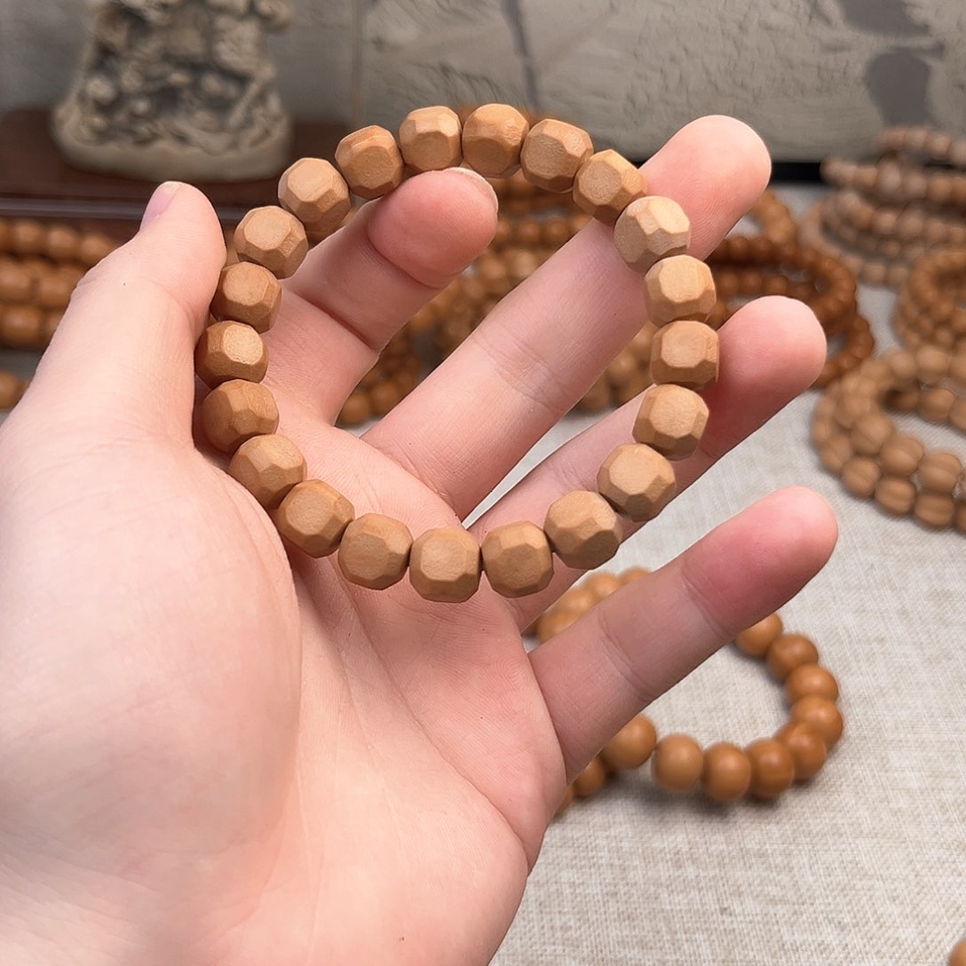 猴头核桃手串星图六方无暇泛油