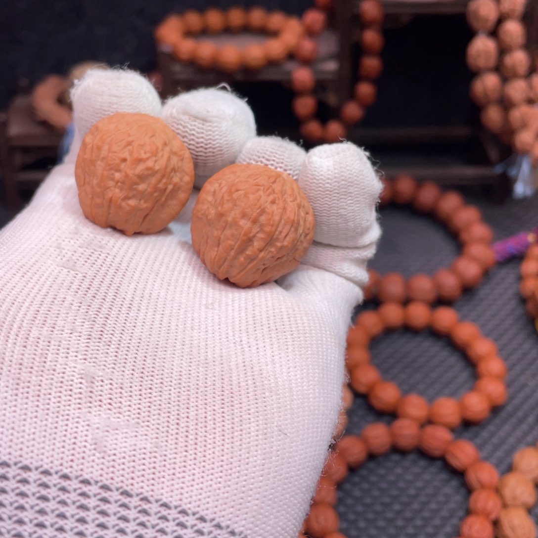 文玩核桃手串 嵩山 蛤蟆头手捻