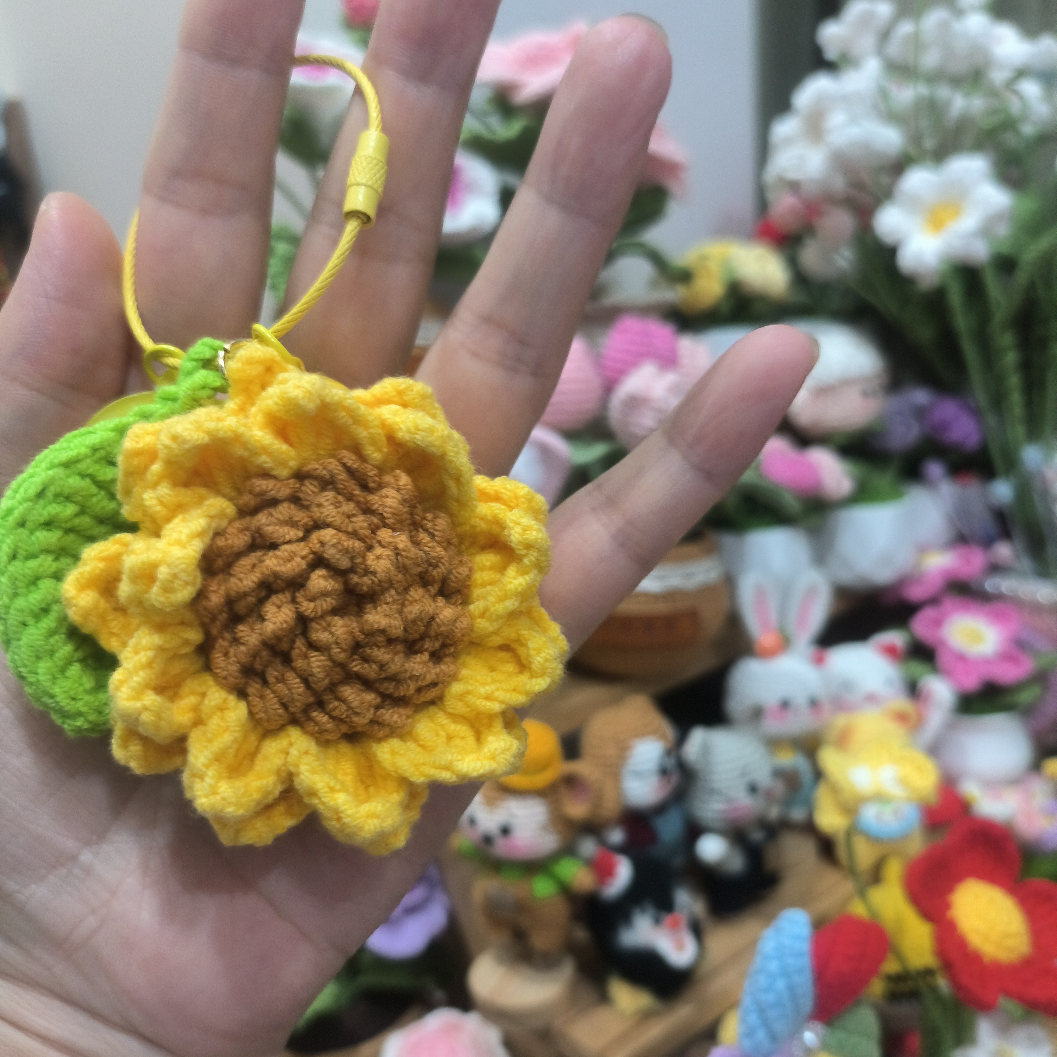 纯手工向日葵挂件