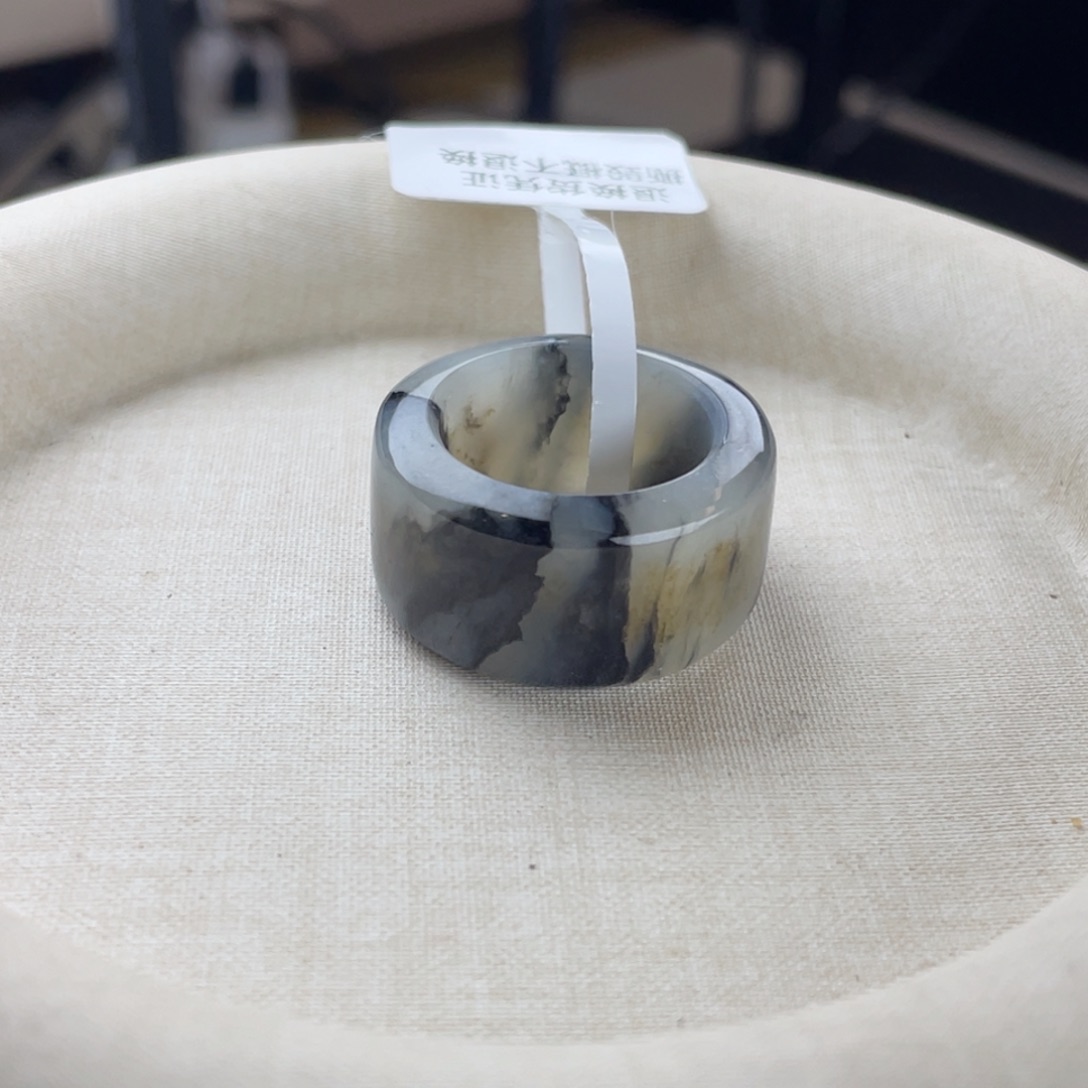 和田玉戒指未镶嵌港15 17.87