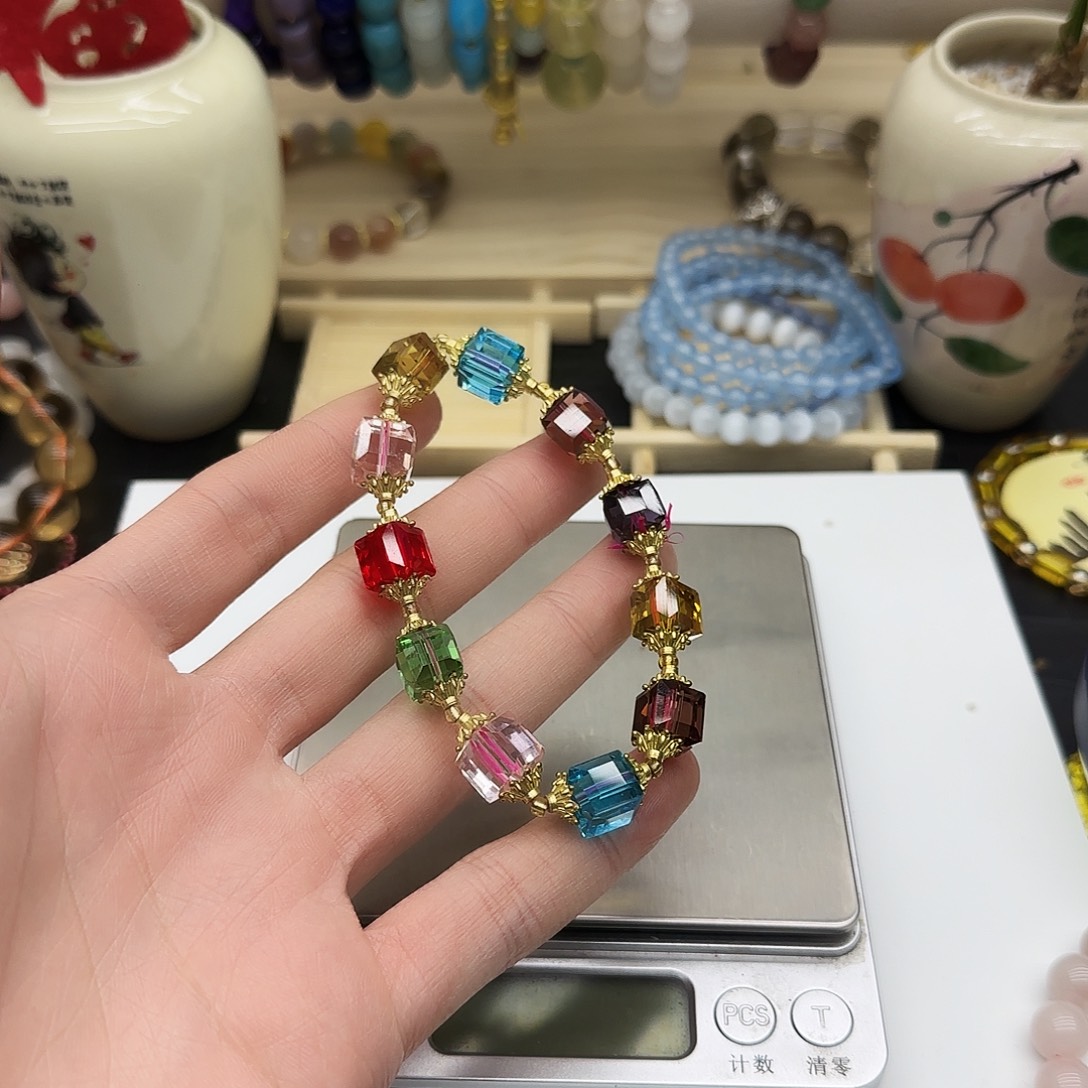 ʸ***べ水晶手链未镶嵌水晶