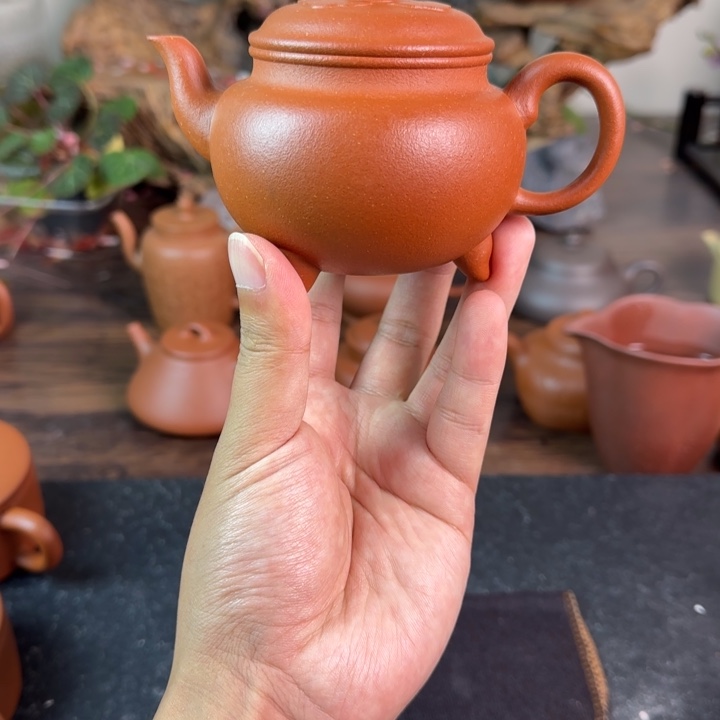 紫砂茶壶用****6紫砂壶 大彬如意微瑕