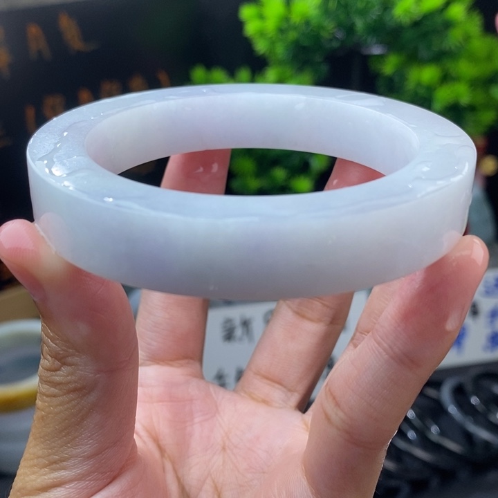 定制翡翠未镶嵌翡翠58-61樱花粉特价秒杀漏