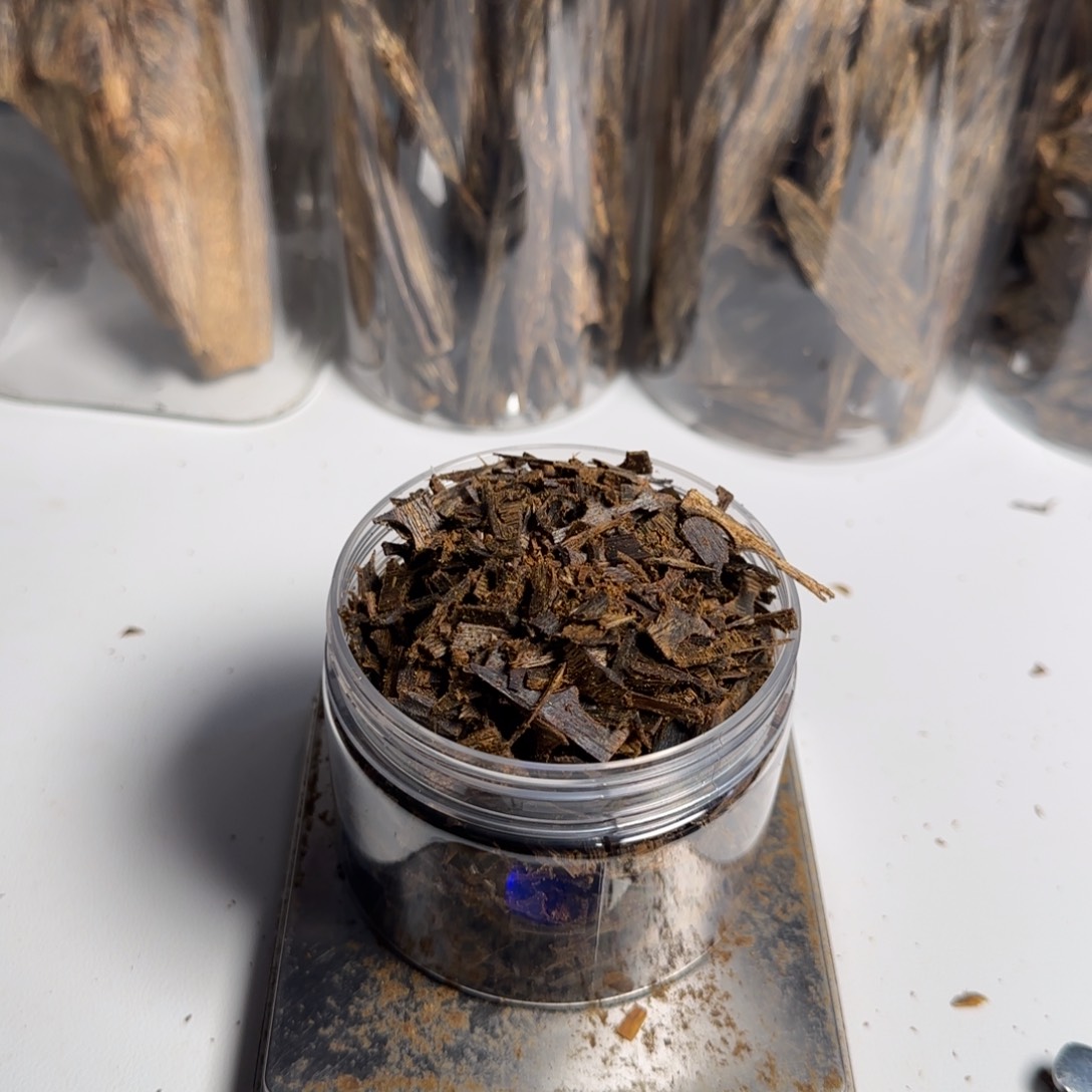 斑纹漆（虎斑木）秋*帝海南红骨沉水100克