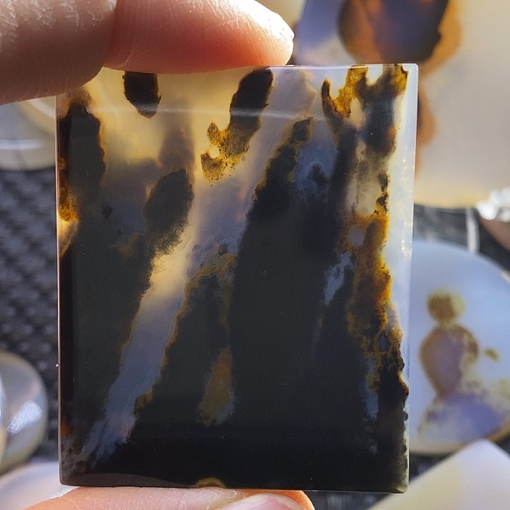 未镶嵌颈饰玛瑙/玉髓俺**下