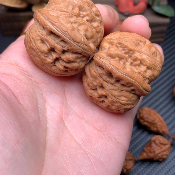 举***月吊坠文玩核桃元宝40