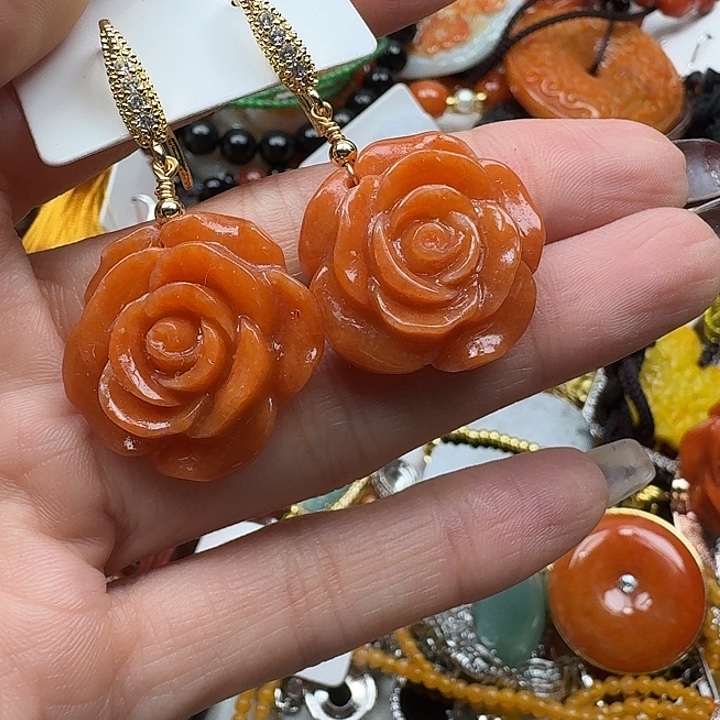 用***3翡翠未镶嵌项链翡翠
