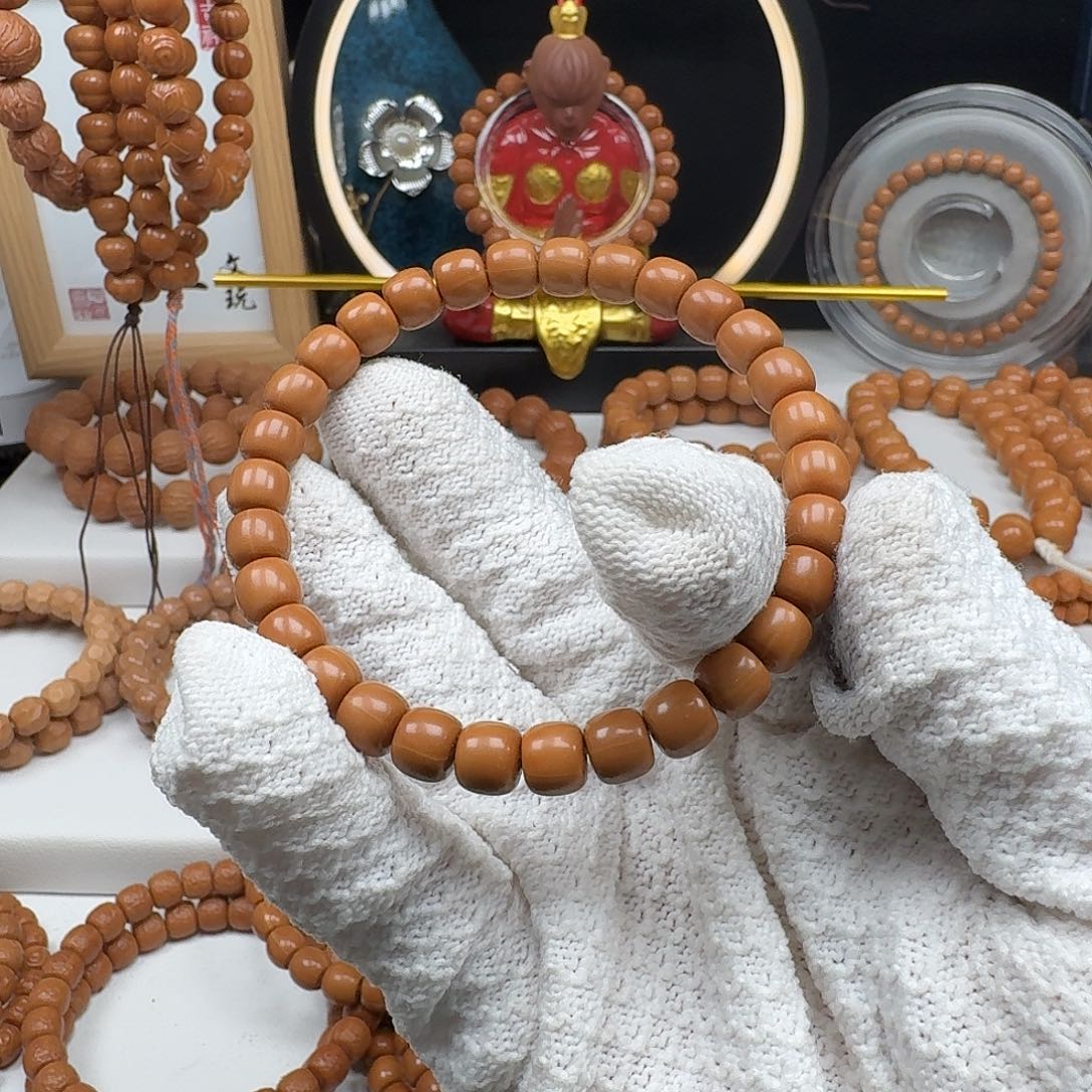 我***、猴头核桃手串猴头道珠8.1