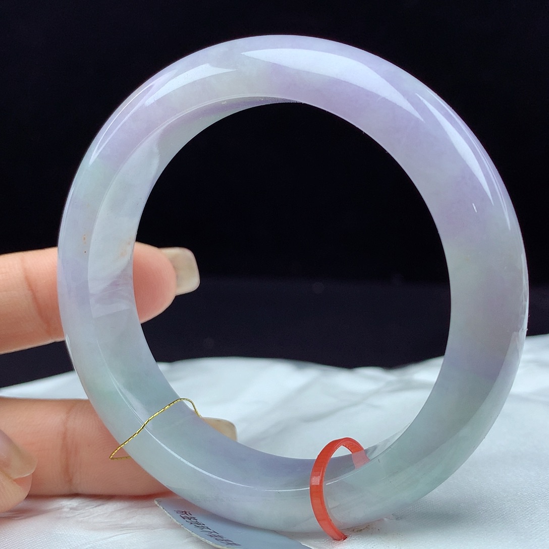 翡翠手镯未镶嵌55圈 0321