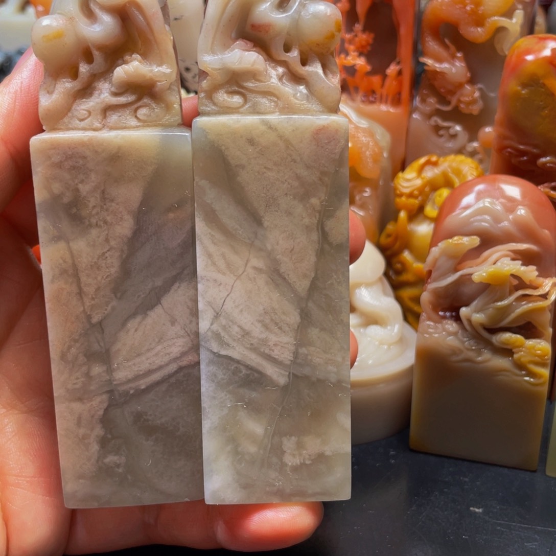 寿山石印石精美寿山