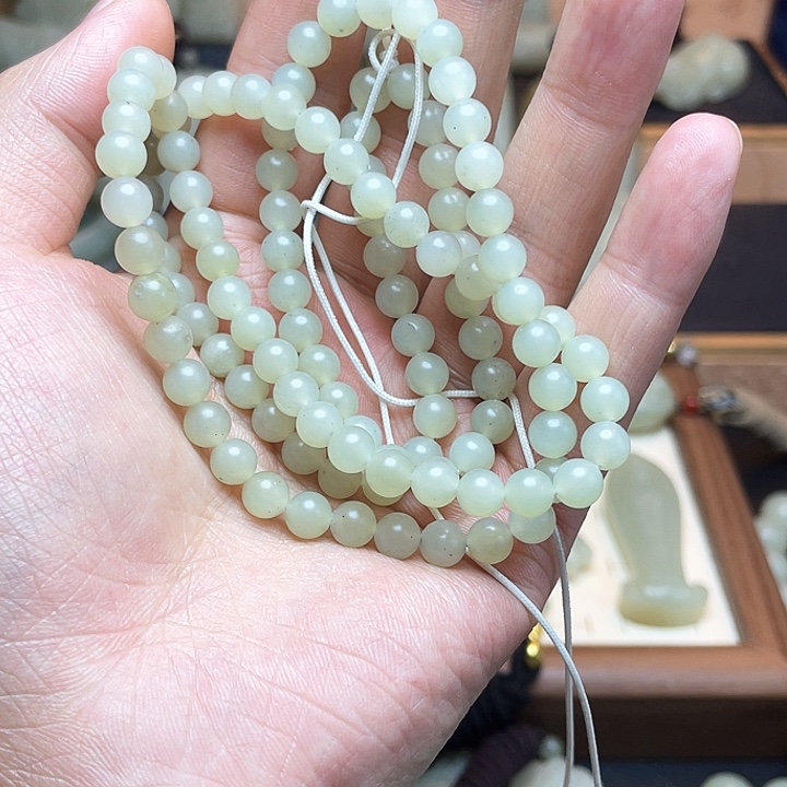 和田玉颈饰未镶嵌我*李