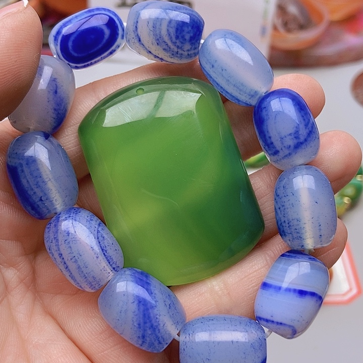 【闪购商品】玛瑙/玉髓珠宝半成品未镶嵌比**’