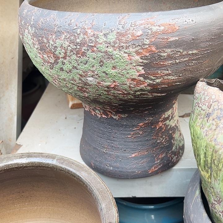 景德镇精品花盆栽适合盆口26高25