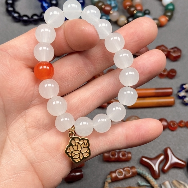 玛瑙/玉髓手链合金