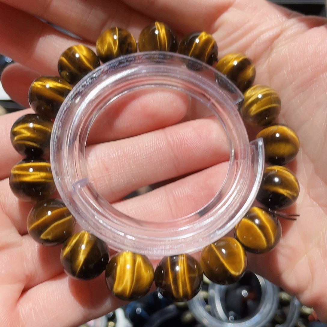 木变石（虎睛石）手链未镶嵌不*