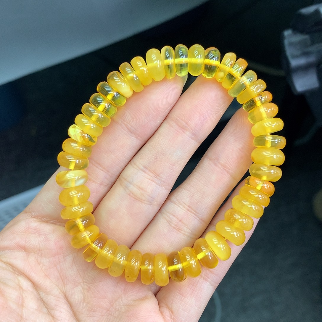 琥珀未镶嵌珠宝奇石10mm