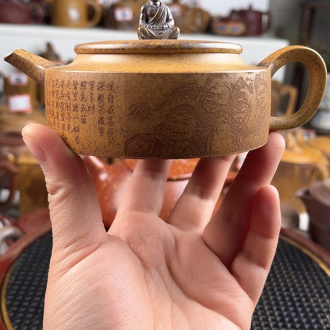 紫泥茶壶宜兴紫砂