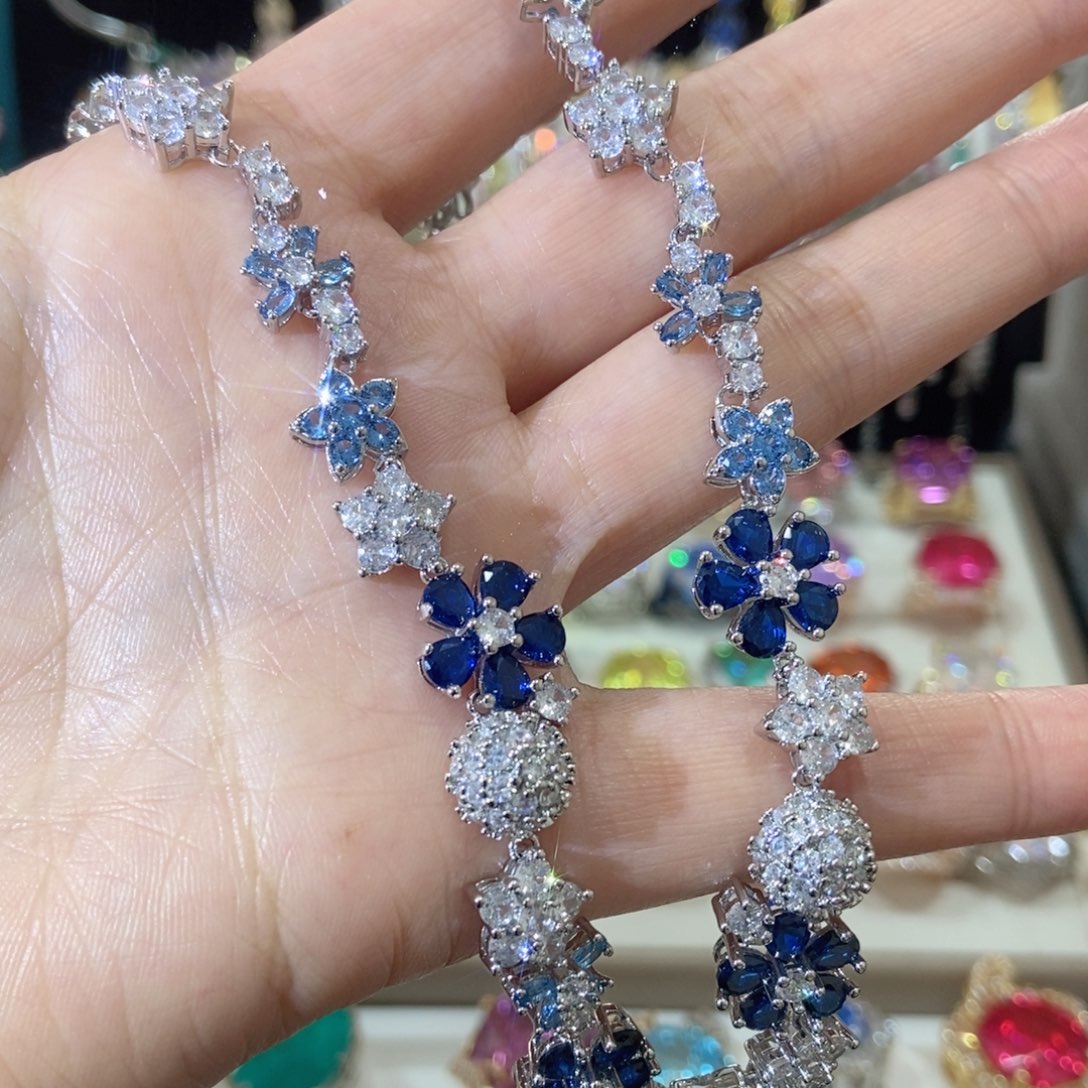 66锆石（处理）项链