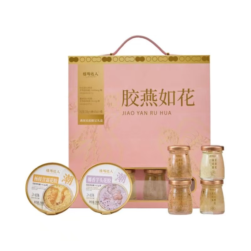 【日期到2026/9/22】植场达人 胶燕如花礼盒1252ml