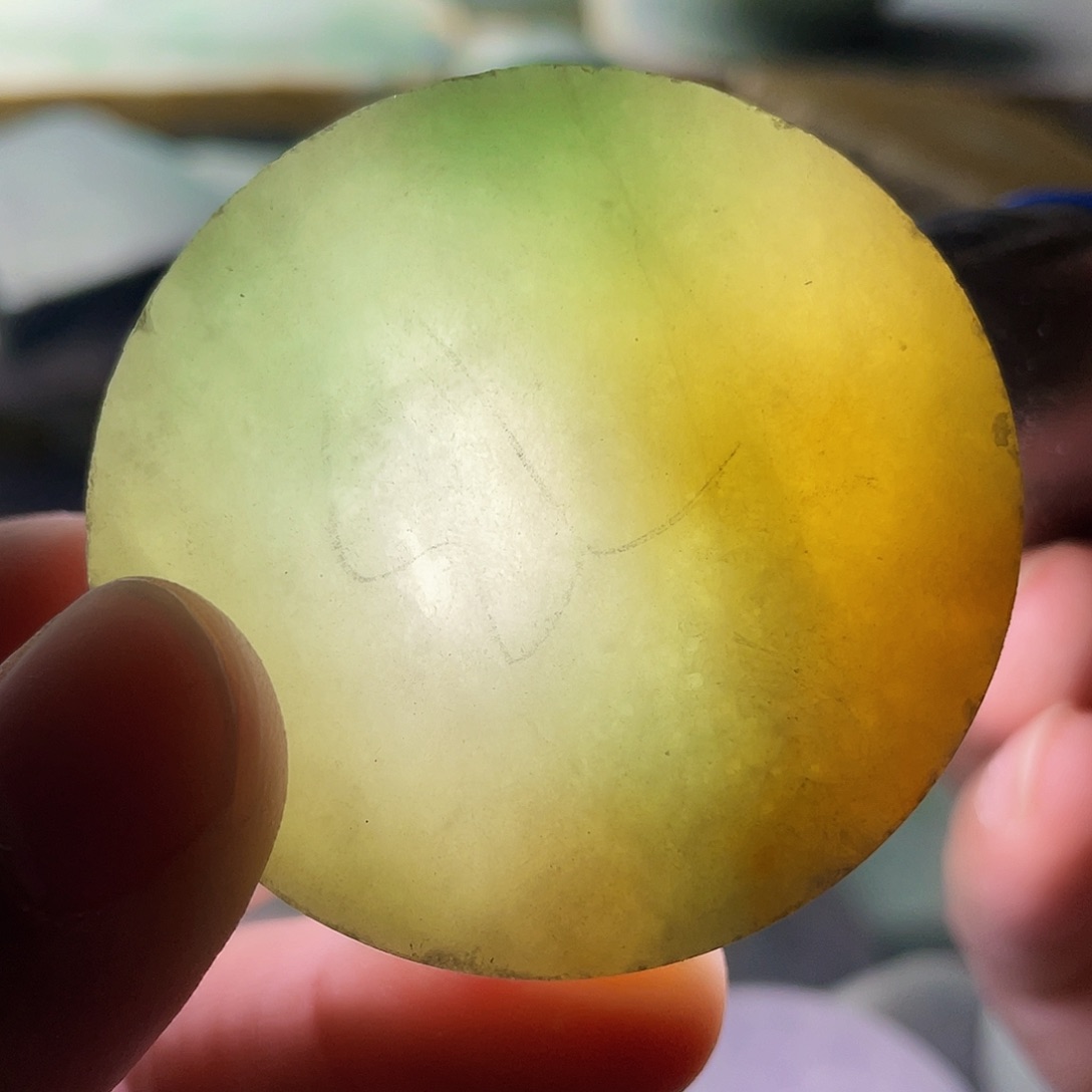 翡翠颈饰未镶嵌毛料47