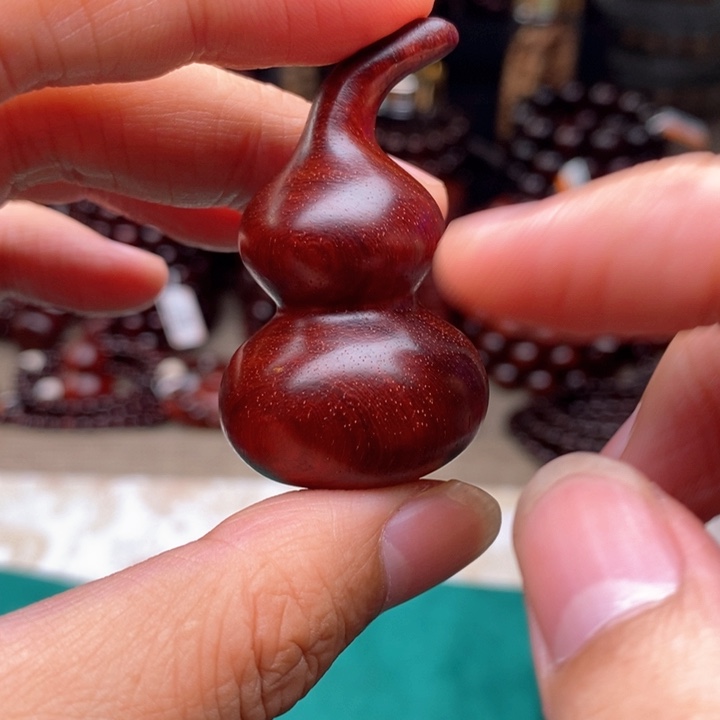 檀香紫檀（小叶紫檀）把件葫芦