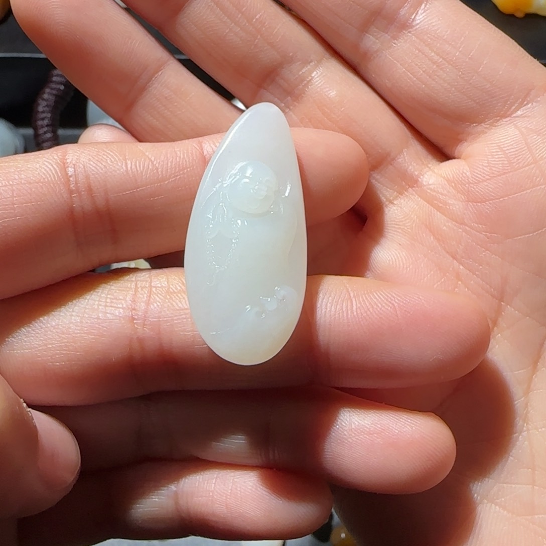 和田玉颈饰未镶嵌用****9