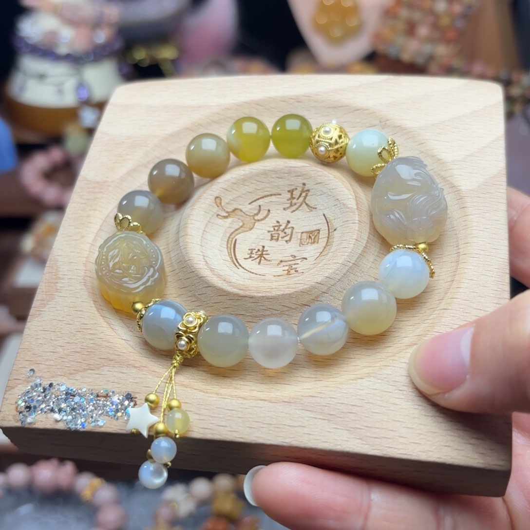 石英质玉珠宝半成品未镶嵌