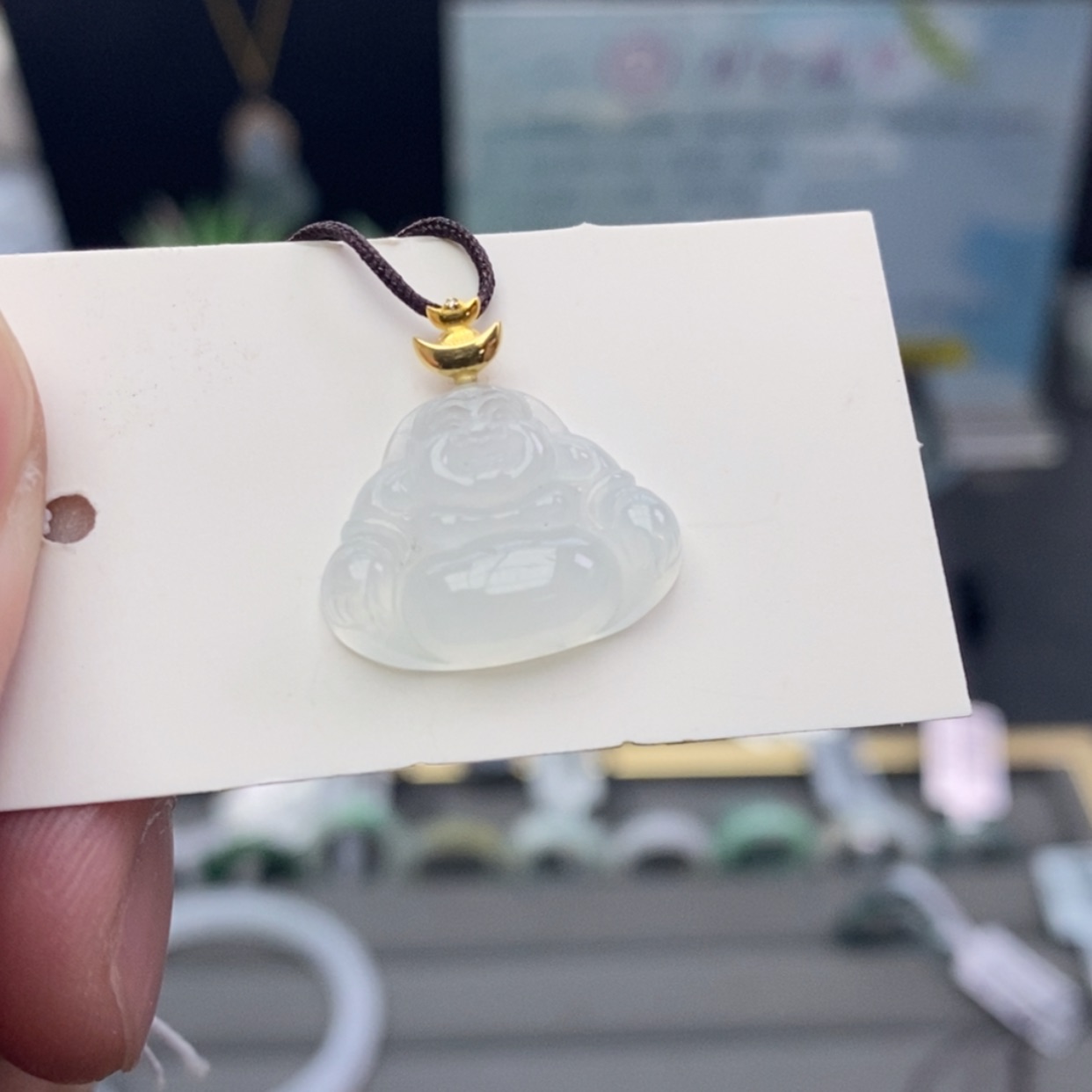 【闪购商品】颈饰未镶嵌翡翠翡翠