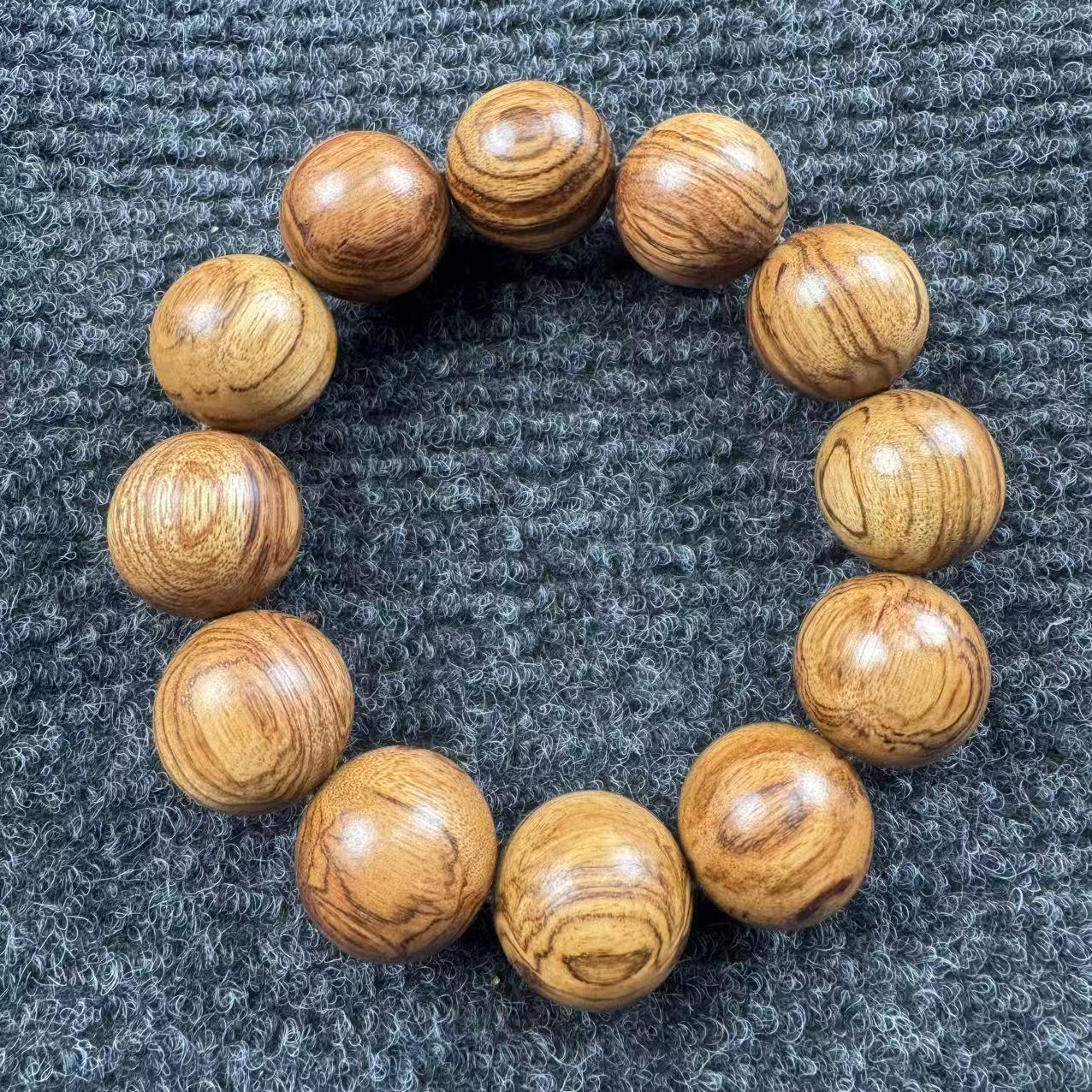 达拉干虎斑2.0圆珠单圈手串