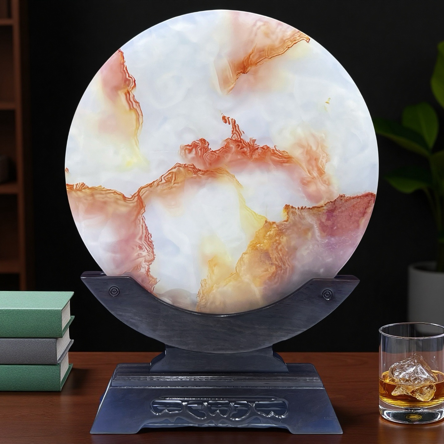 【30公分意境平安壁】家居装饰摆件乔迁开业客厅摆件送礼桌面摆件