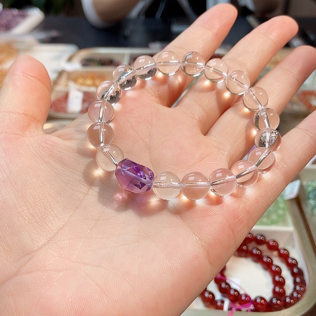 未镶嵌手链水晶水晶10