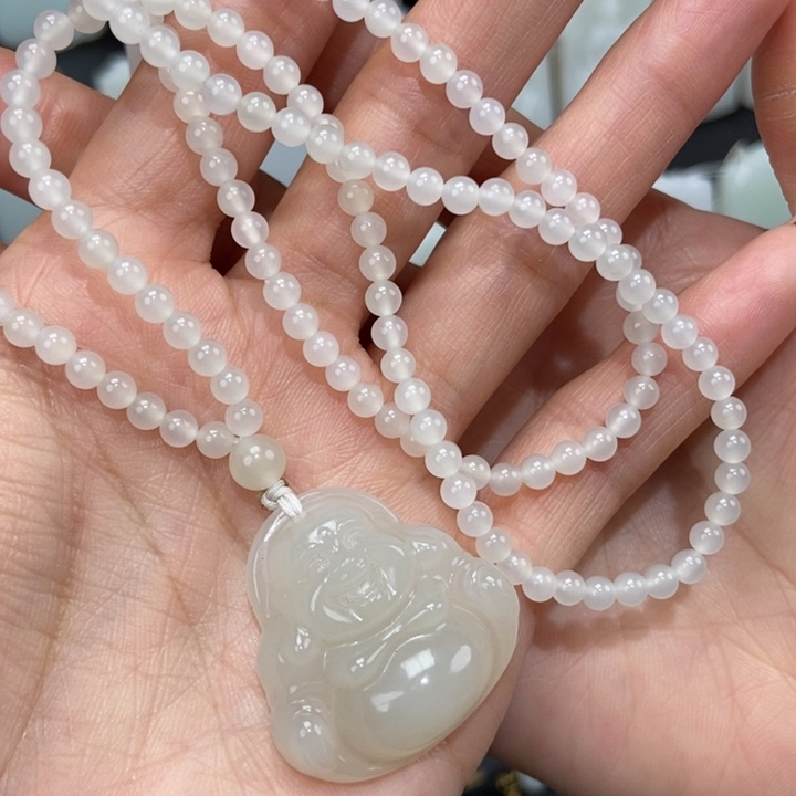 颈饰未镶嵌和田玉