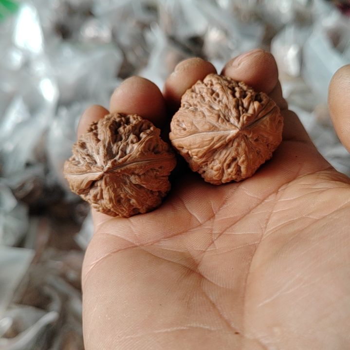 愚***及文玩核桃把件东北野生文玩核桃