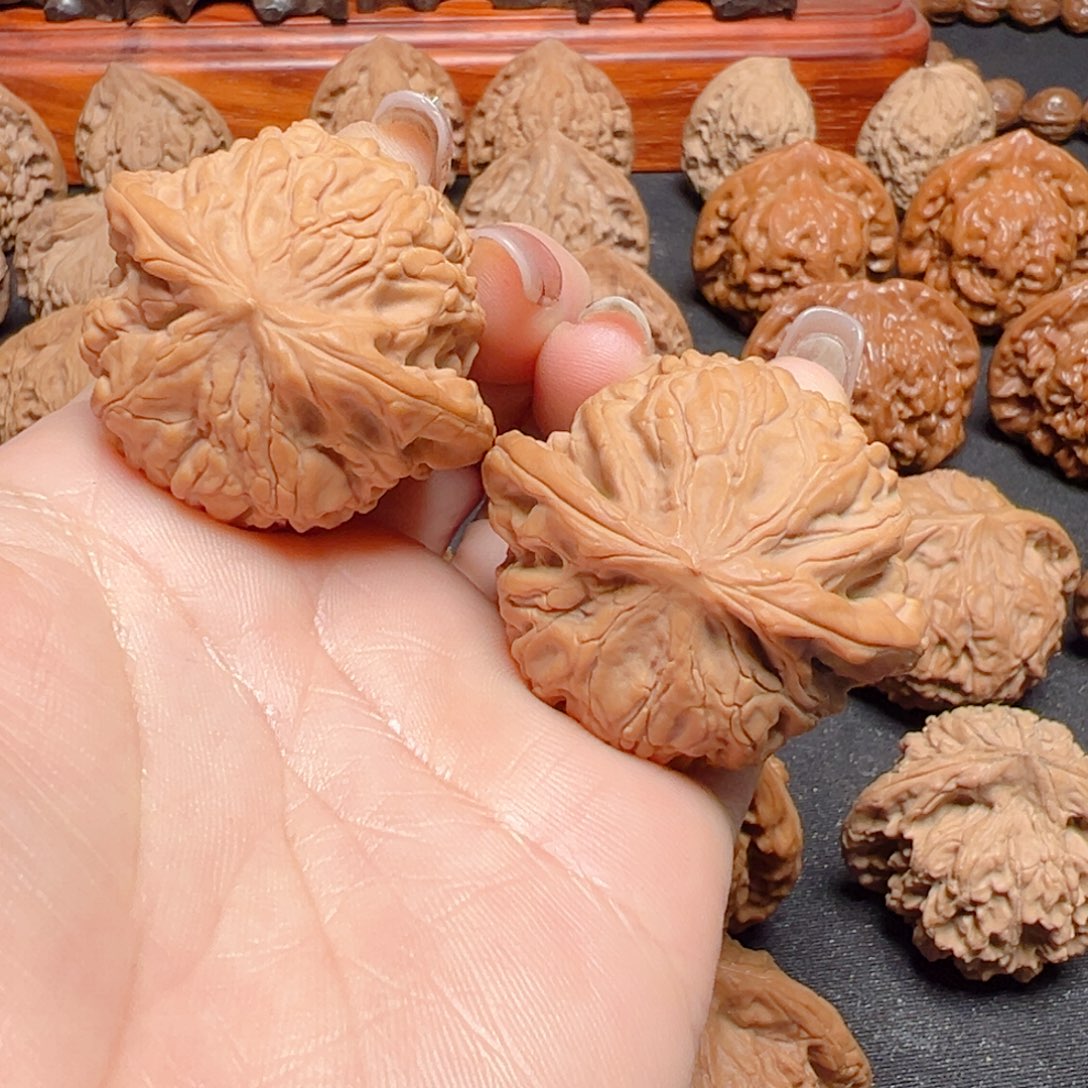 文玩核桃把件野麻39