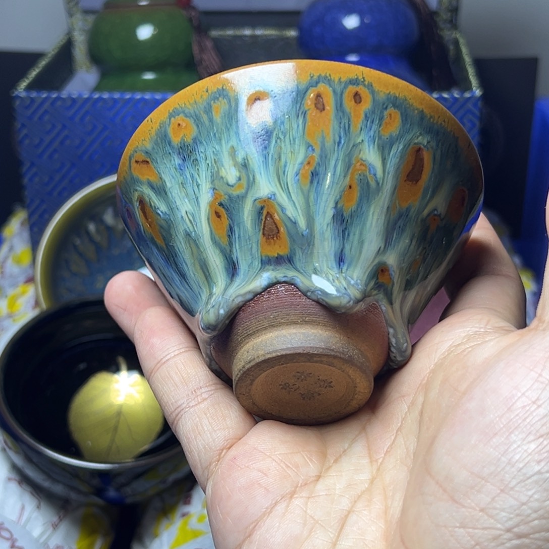 茶盏建阳建盏喝茶主人杯