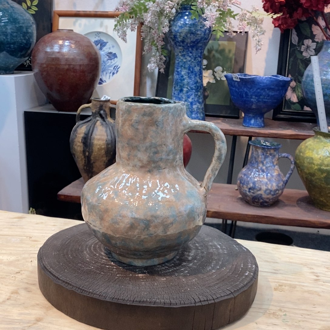 瓶景德镇手工花器瑕疵不退不换