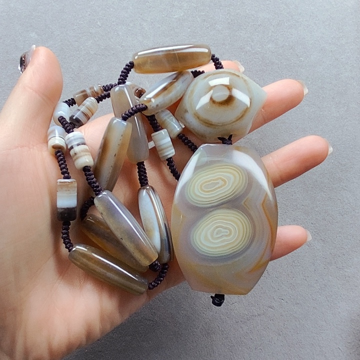 玛瑙/玉髓项链未镶嵌