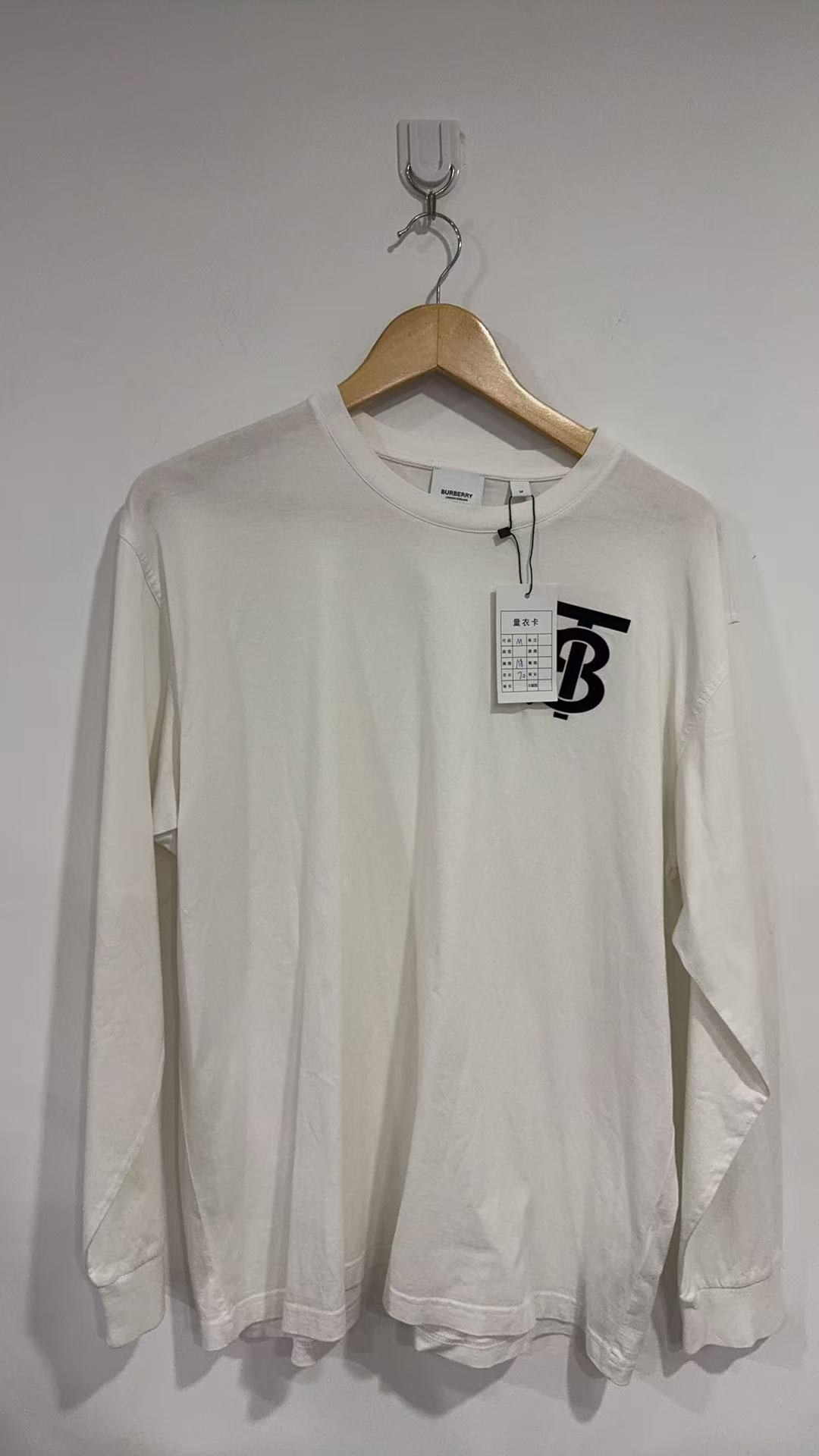 99新 BURBERRY/博柏利 巴宝莉 Tb印花长袖 