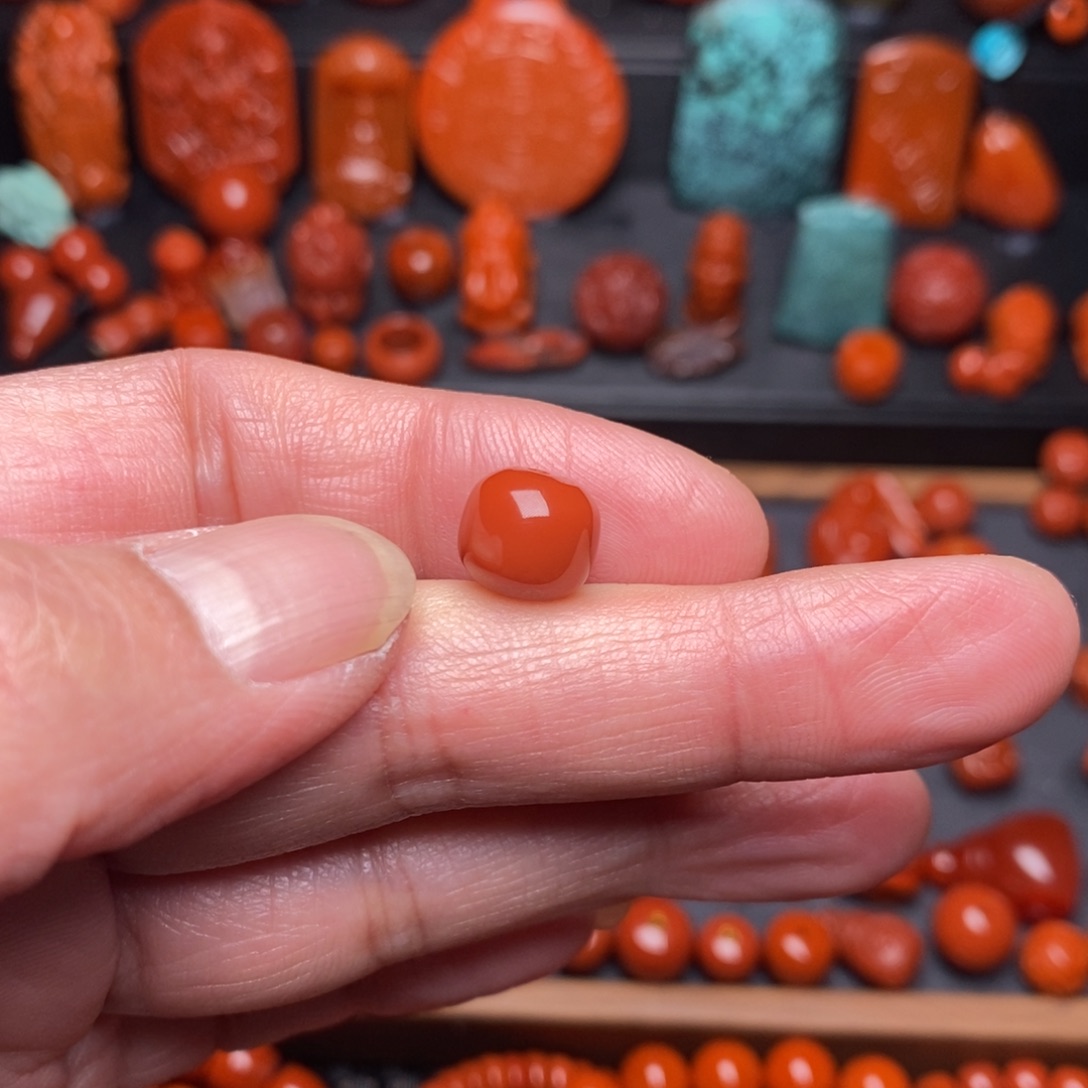 南红玛瑙配饰10.2未镶嵌梅****计