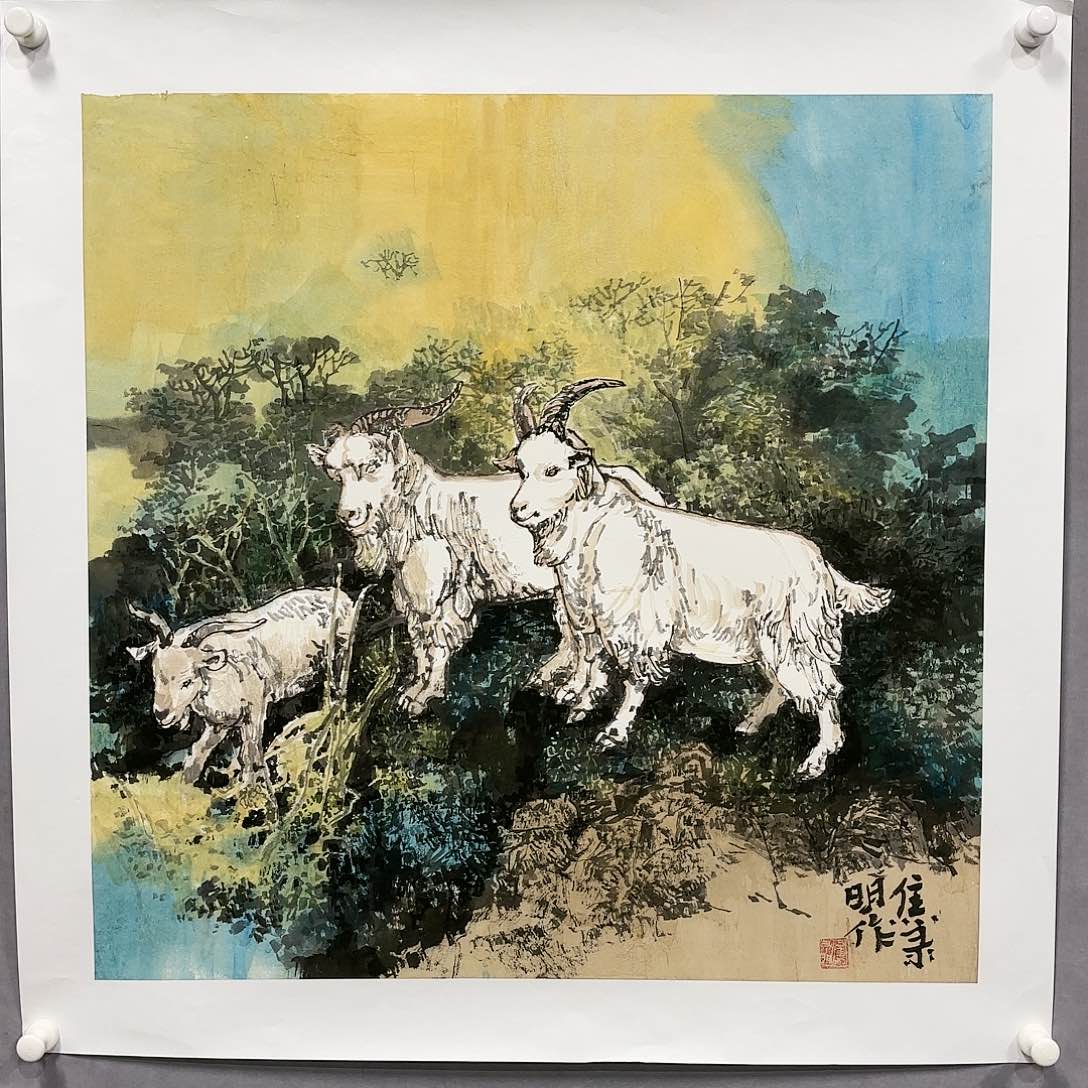 国画国画纯手绘作品请放心去藏