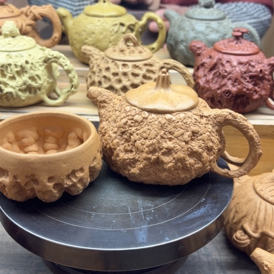紫砂茶壶全手工制作