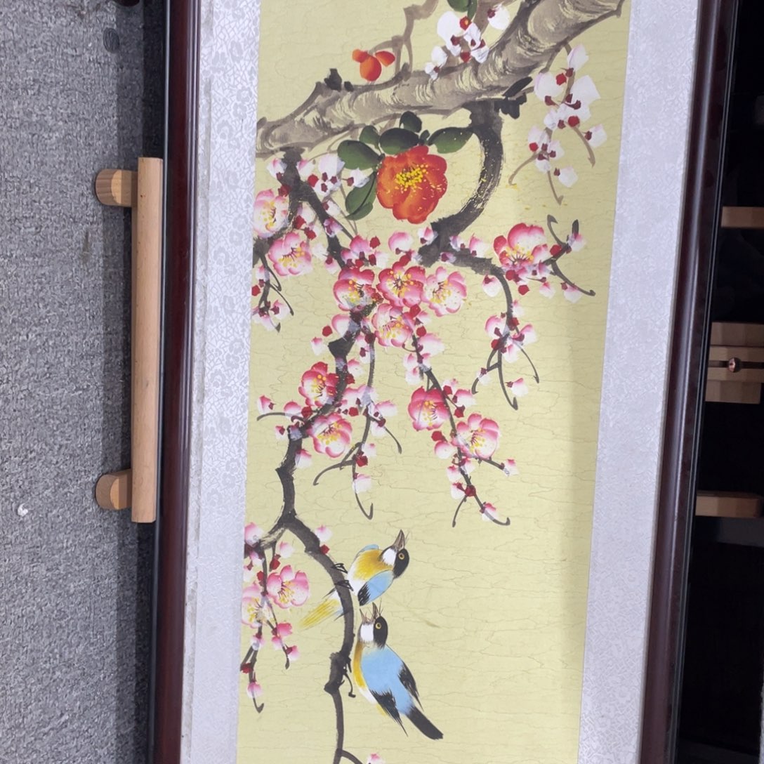 国画老师亲笔手绘作品y