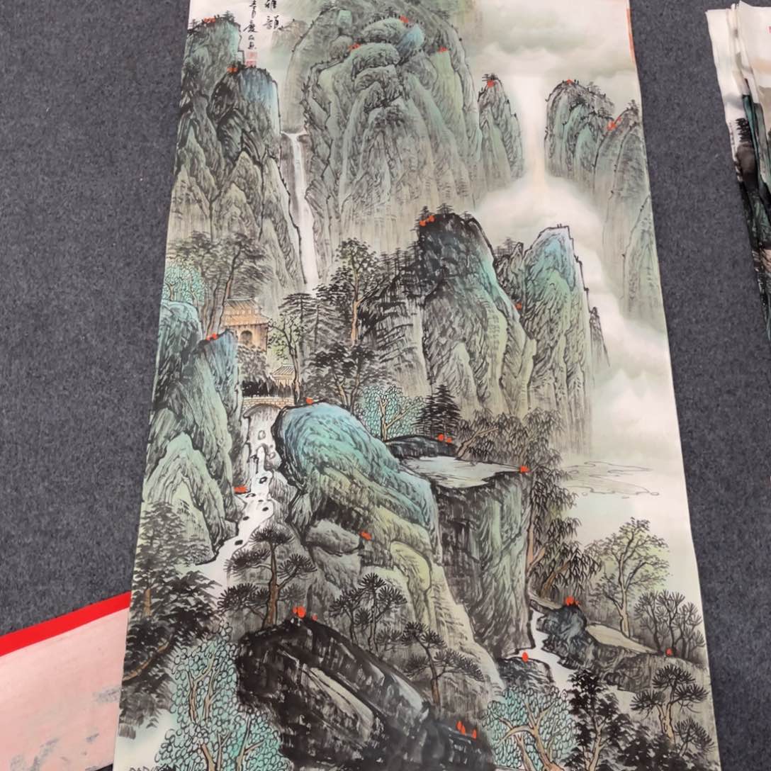 国画处理作品看好再拍哦