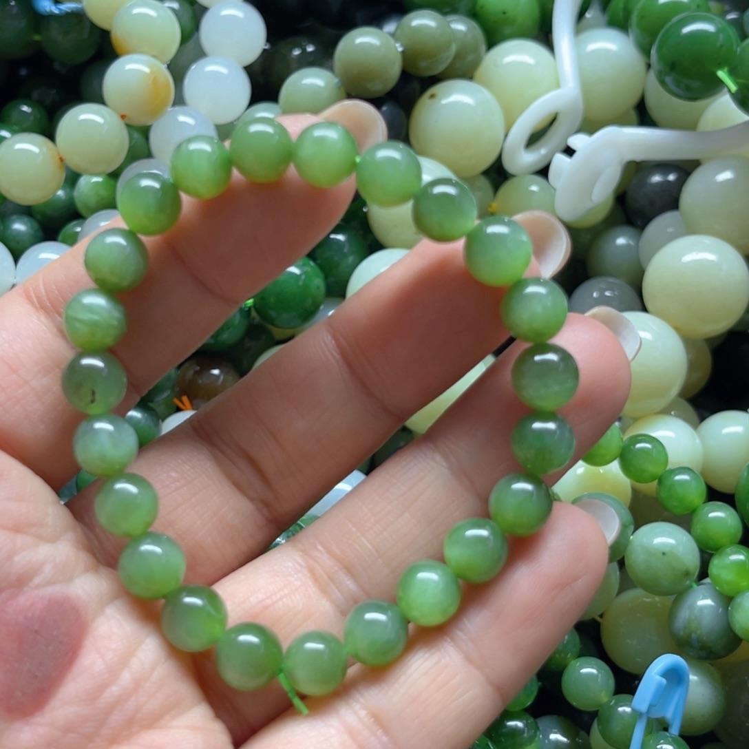 和田玉手链未镶嵌