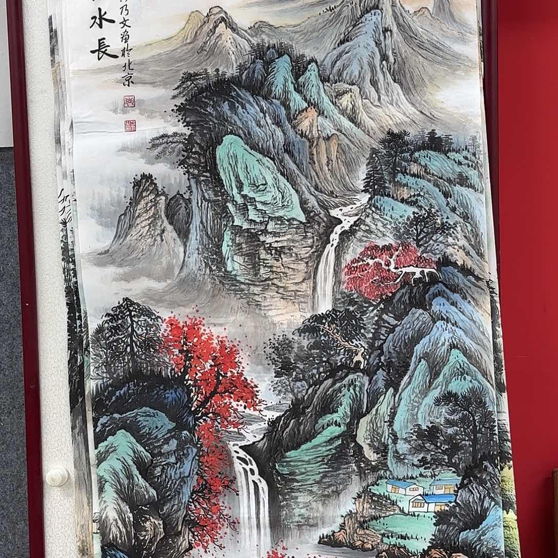 w***3国画国画作品多次入选国内外