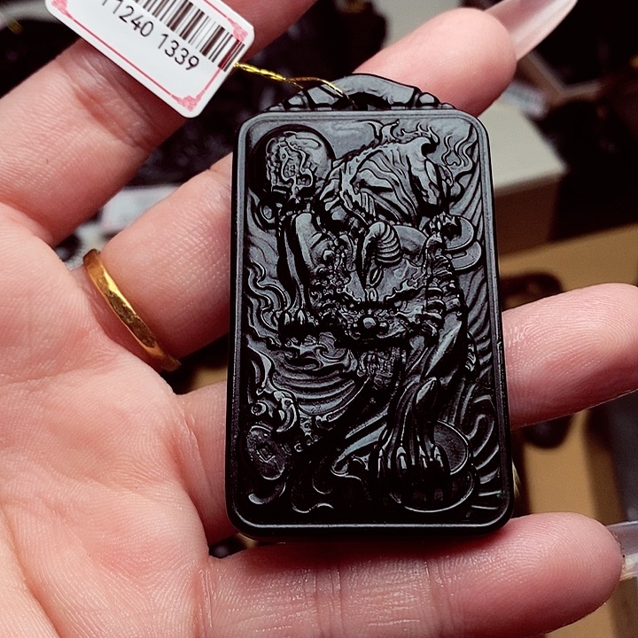 天然缅料A货挂件貔貅1339