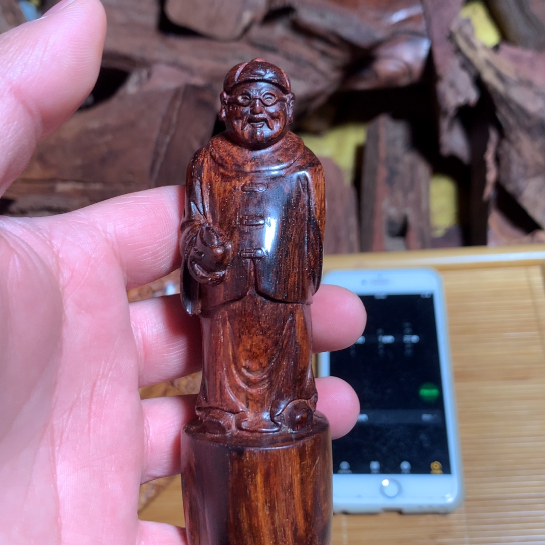 鱼***k黄花梨/降香黄檀手串回血三哥的海南黄花梨老料