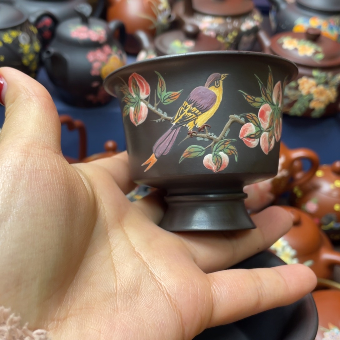 茶杯紫砂紫砂主人杯80cc